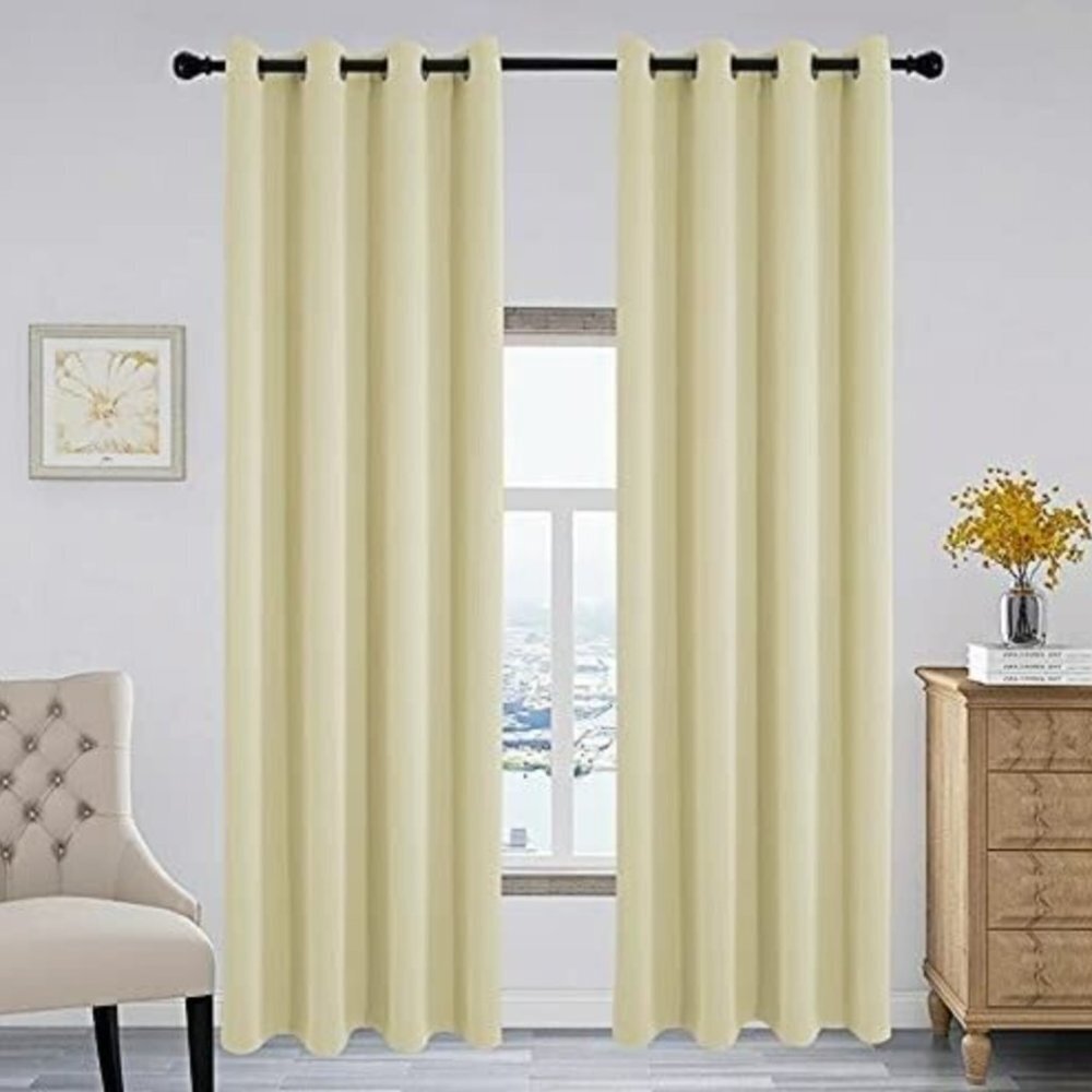 NEW QSYFCTTEX Blackout Curtains Grommet Thermal Insulated Room Darkening 42"x96"